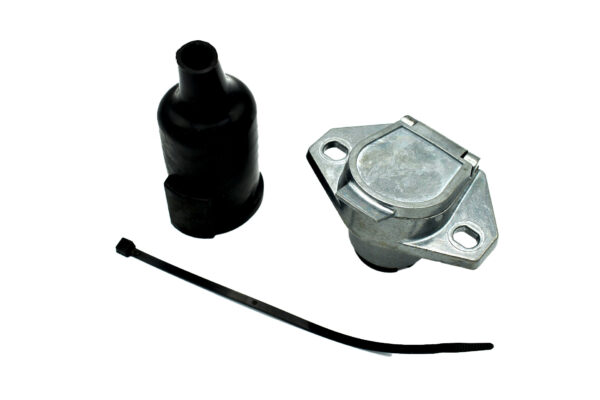 HEAVY-DUTY DUAL-CONDUCTOR SOCKET W/ BOOT